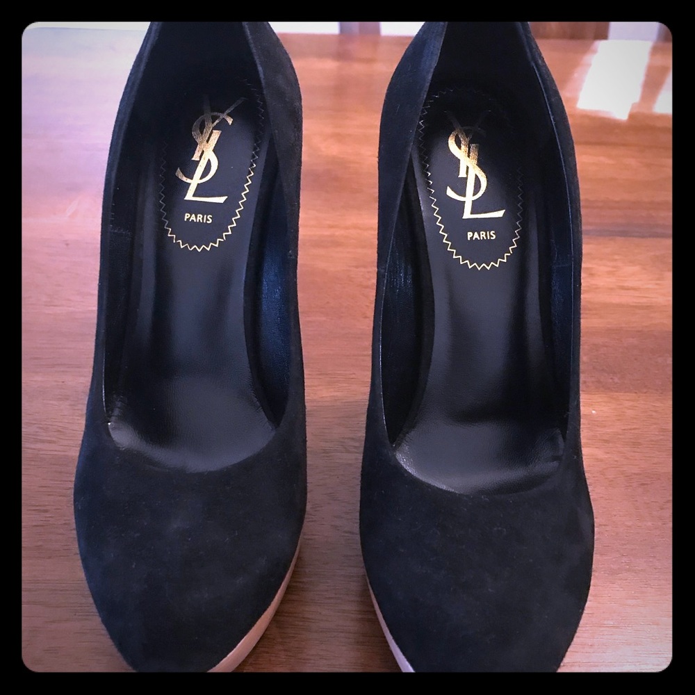 Yves Saint Laurent Wedge Shoes
